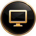 Website design footer navigation column icon.