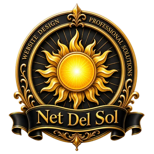 Net Del Sol professional website design logo