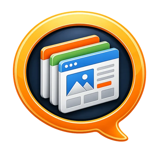 Website pages icon for the Net Del Sol website design packages section.