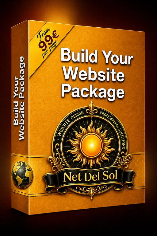 Net Del Sol Build Your Website Package master image
